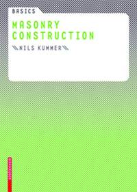 Basics Masonry Construction (Basics (englisch))