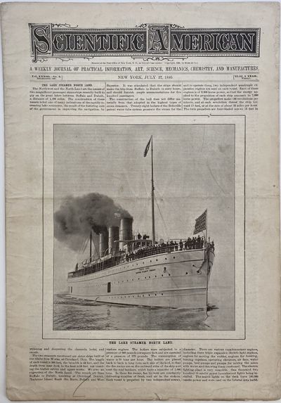 Scientific American, New York, July 27, 1895., Volume LXXII,, No. 4