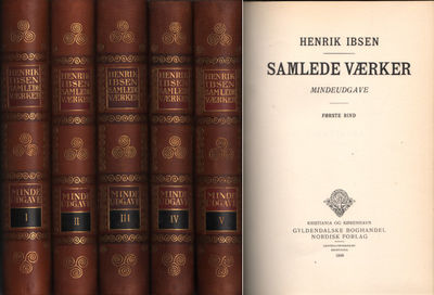 SAMLEDE VÆRKER I-V. Mindeutgave.