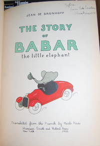 cover of The Story of Babar: the little elephant.