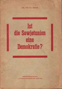 Ist die Sowjetunion eine Demokratie? Zwei…