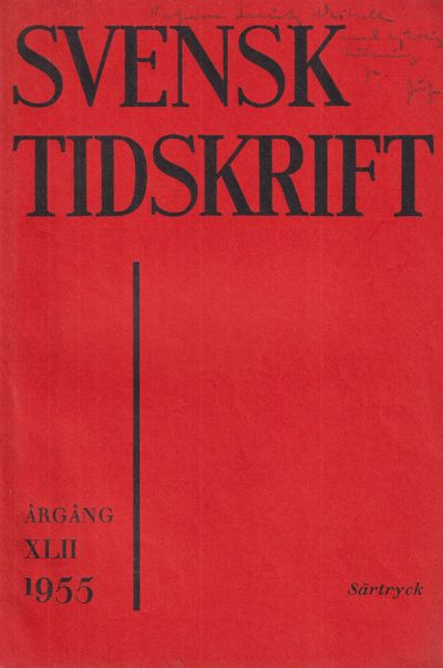 Sverige och Hanseaterna [= rubrik].