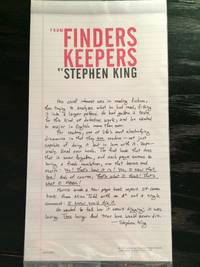 Finders Keepers (Limited Broadside)