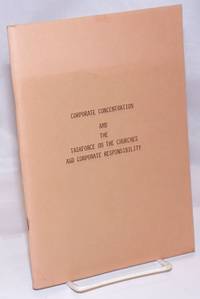 Corporate concentration and the Taskforce on the Churches and Corporate Responsibility, a submission to the Royal Commission on Corporate Concentration by the Taskforce on the Churches and corporate Responsibility