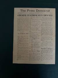 A Dreadful Catastrophe Visits Santa Rosa