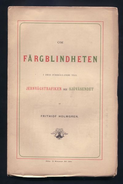Om färgblindheten i dess förhållande till…