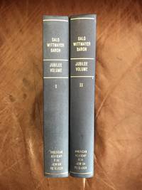image of Salo Wittmayer Baron Jubilee Volume: On the Occasion of His Eightieth Birthday English Section Volume 1 and Volume 2