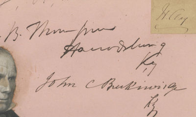 Kentucky on the Brink of the Civil War: An Album Consisting of That Entire Border State's Delegation During the Era of the Compromise of 1850 and the Kansas-Nebraska Act