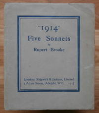 image of "1914." Five Sonnets