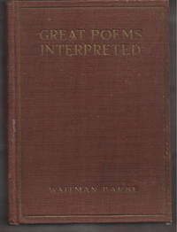 image of Great Poems Interpreted