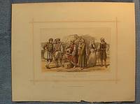 Races of Mankind" : Grecian Race: Hellenes. Pelasgi. - single original antique large format...