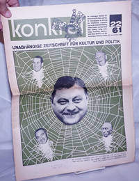 image of Konkret, 1961, Nov 20, No. 22 Unabhängige Zeitschrift Für Kulture und Politik