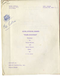 ALFRED HITCHCOCK PRESENTS – "GOLDEN OPPORTUNITY" (Jan 22, 1962) TV script