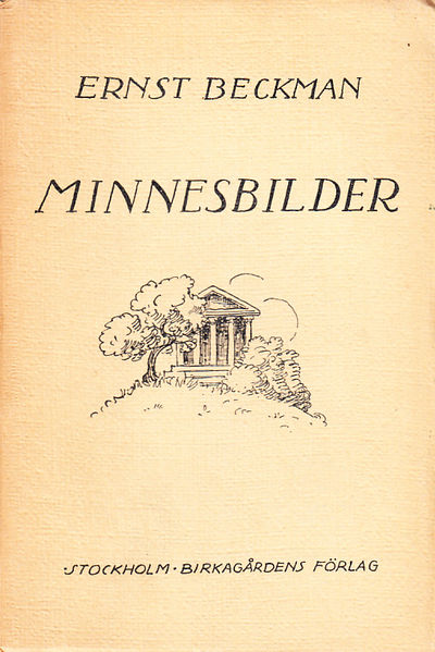 Minnesbilder samlade av L.W.B. Med förord av…