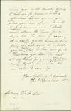 Autograph letter signed to Latimer Clark