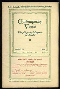 Contemporary Verse: February 1919