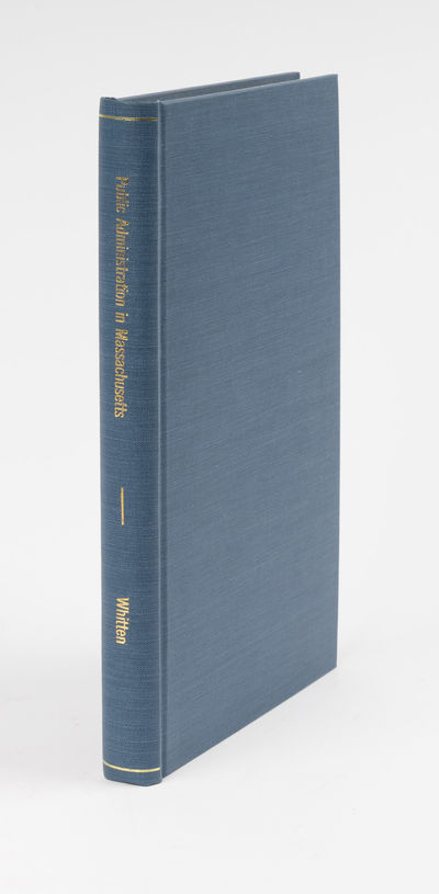 Public Administration in Massachusetts. New York, 1898