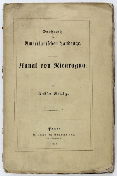 Durchbruch der Amerikanischen Landenge. Kanal von Nicaragua