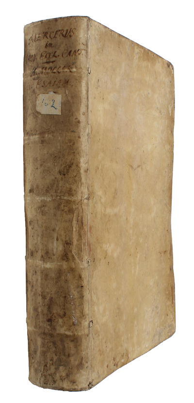 Regii quondam in Academia Parisiensi literarum Hebraicarum Professoris commentarij in Salomonis Prouerbia, Ecclesiasten & Canticum canticorum [Mercier] (+) Iesaias In Iesaiam Prophetam Commentarius pius & eruditus clarissimi viri D.D. Henrici Molleri ... (photo 2)