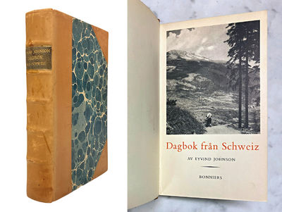 Dagbok från Schweiz 1947-1949.