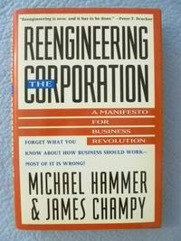 cover of Reengineering the Corporation: a Manifesto for Business Revolution