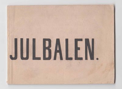 Julbalen. Miniatyr album af ny och vacker…