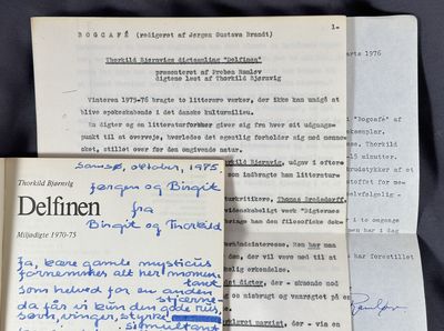 Delfinen. Miljødigte 1970-75.