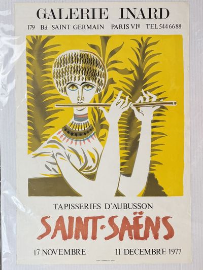 MARC SAINT-SAËNS' TAPISSERIES D'AUBUSSON À LA GALERIE INARD POSTER