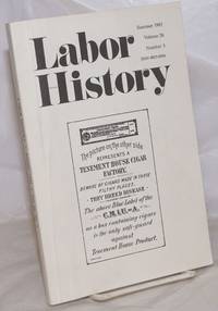 image of Labor history. vol 26, no. 3, Summer, 1985