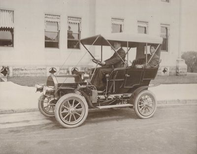 Group of photographs and ephemera relating to automotive pioneer George Baldwin Selden