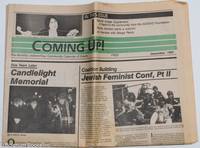 cover of Coming Up! December 1983; Five Years Later: Candlelight Memorial for Harvey Milk