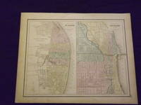 Colton's Map of the City of St. Louis and the City of Chicago.