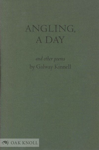 Concord, VT: William B. Ewert, 1980. wrappers. 8vo. wrappers. 21, (2) pages. And Other Poems. Limite...