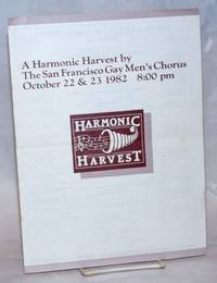 A Harmonic Harvest: October 22 & 23 1982 8pm