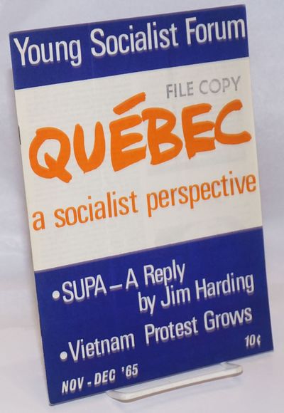 Young socialist forum: Nov-Dec 1965