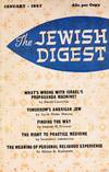 The Jewish Digest: January 1957 Immanuel Jakobovits, Samuel Dresner, David Catariva, Sapirstein