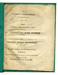 De colonia Vermelandia dissertatio. A.a.