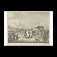 The arrival of Zyn Koninglike Highness Willem den 1: souveryn der Nederlanden, on the 30th...