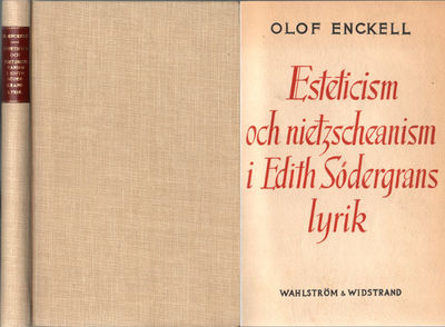ESTETICISM OCH NIETZSCHEANISM I EDITH SÖDERGRANS…