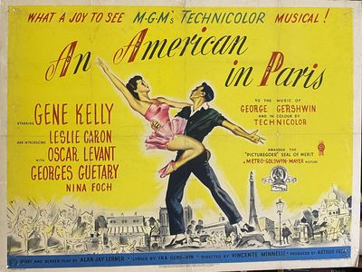 AN AMERICAN IN PARIS" MOVIE POSTER