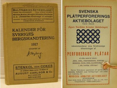 Kalender för Sveriges bergshandtering 1917. Elfte…