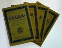 Menckeniana: A Quarterly Review. 4 issues from 1981: Spring, Summer, Fall, and Winter