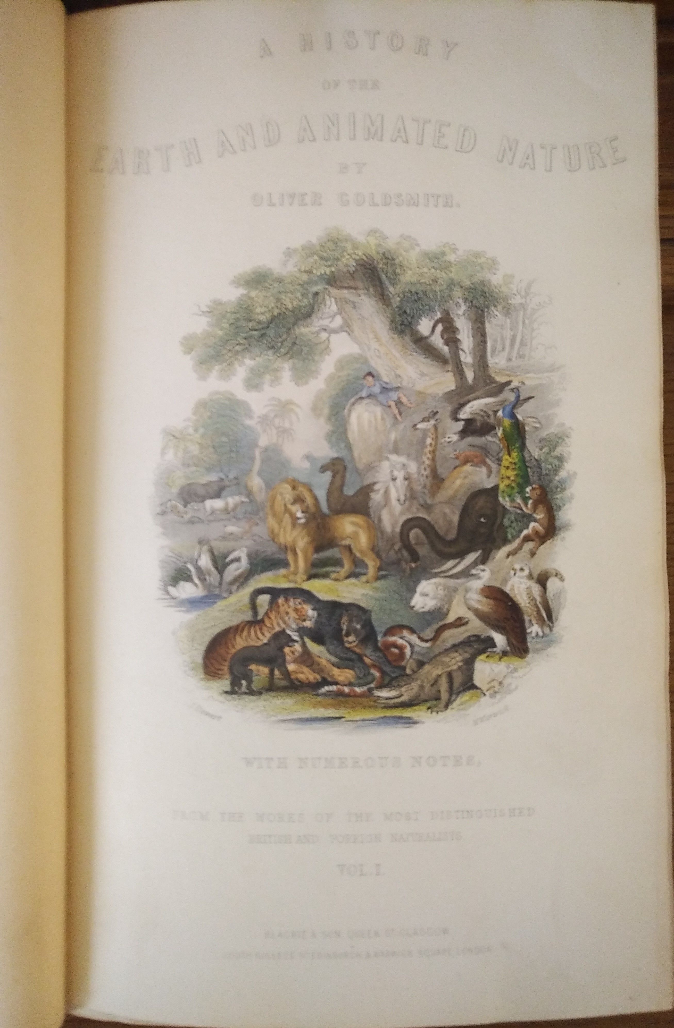 A History of the Earth and Animated Nature by Goldsmith, Oliver