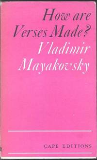 How are Verses Made? (Cape Editions)