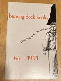 cover of Burning Deck Books 1961 - 1991 Thirty Years on This Burning Deck?