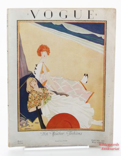 VOGUE Early July 1923 with George Wolfe Plank art…