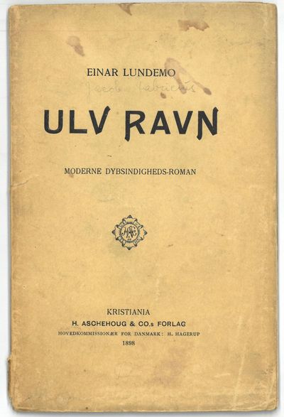 Ulv Ravn. Moderne dybsindigheds-roman.
