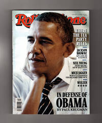 Rolling Stone - October 23, 2014. In Defense of Obama; Mick Jagger; Neil Young; Jackson Browne;...