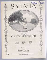 cover of Sylvia, a song. No. 1 in E flat. No. 1414