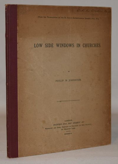 Low Side Windows in Churches.